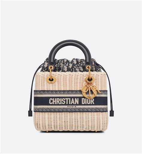 dior oblique vintage bag|christian Dior medium lady bag.